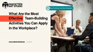 Team-Building Activities You Can Apply in the Workplace