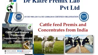 dr katre premix lab pvt ltd