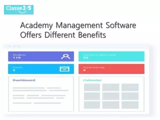 Academy Management Software Offers Different Benefits
