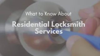 Reach Us For Reliable Residential Locksmith Services in Metro Atlanta