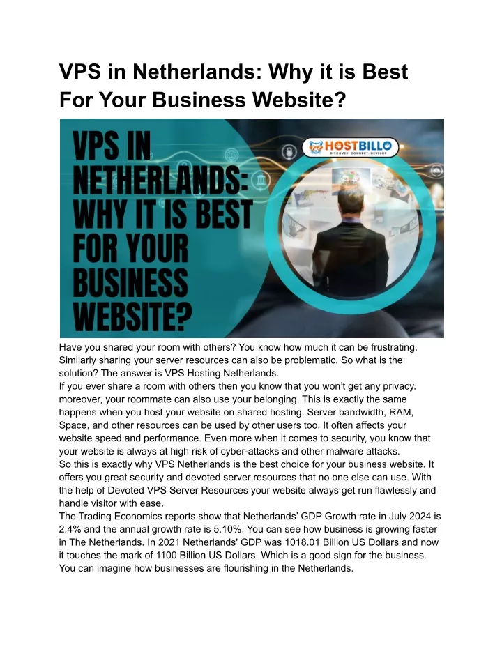 vps in netherlands why it is best for your