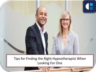 Tips for Finding the Right Hypnotherapist When Looking For One