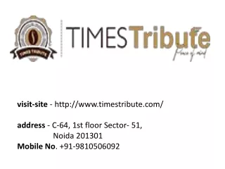 visit site http www timestribute com address