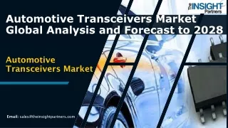 automotive transceivers market global analysis and forecast to 2028