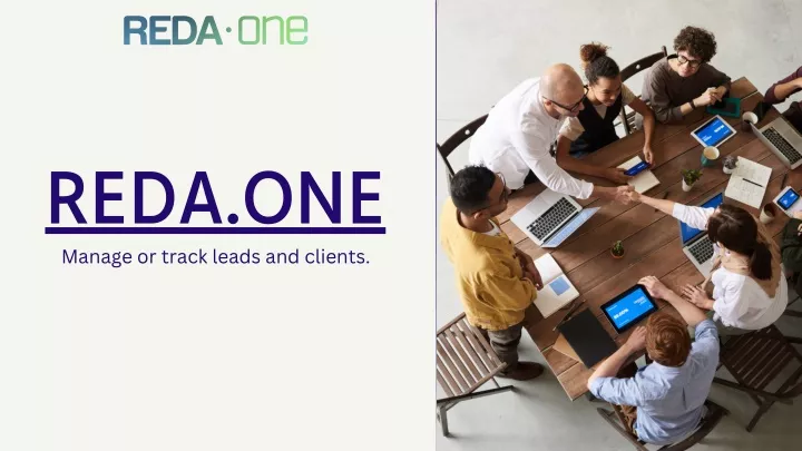 reda one manage or track leads and clients