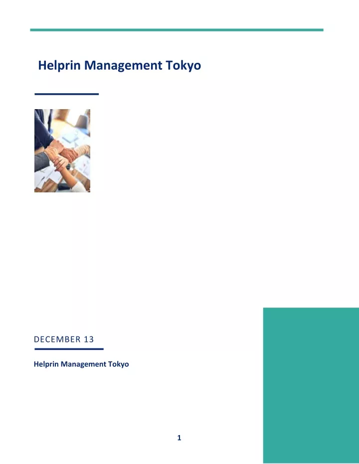helprin management tokyo