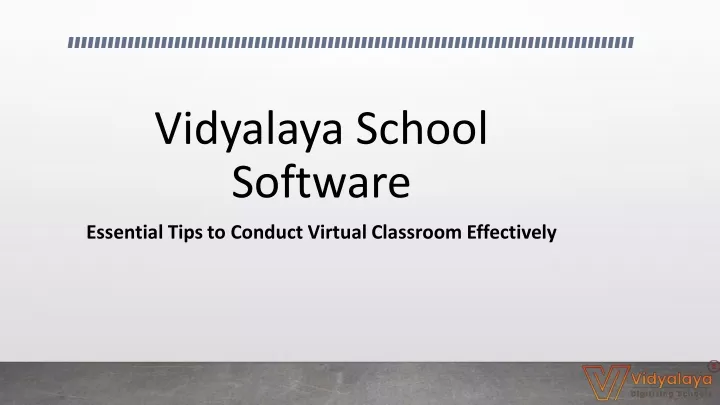 vidyalaya school software