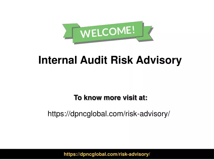 internal audit risk advisory