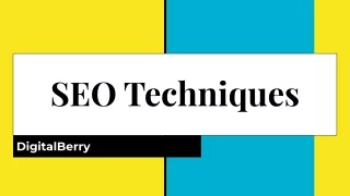 SEO Techniques
