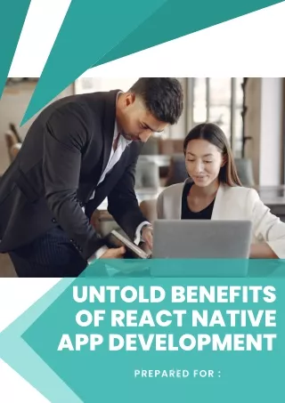Untold Benefits of React Native app Development