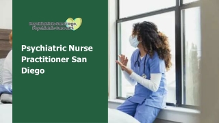 Top most psychiatric nurse practitioner san Diego