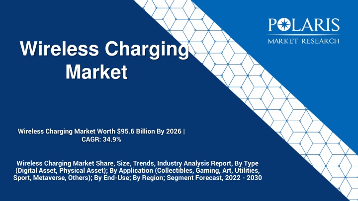 wireless charging market worth 95 6 billion by 2026 cagr 34 9