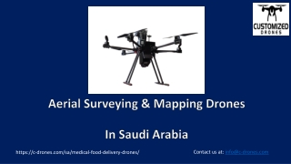 aerial surveying mapping drones in saudi arabia