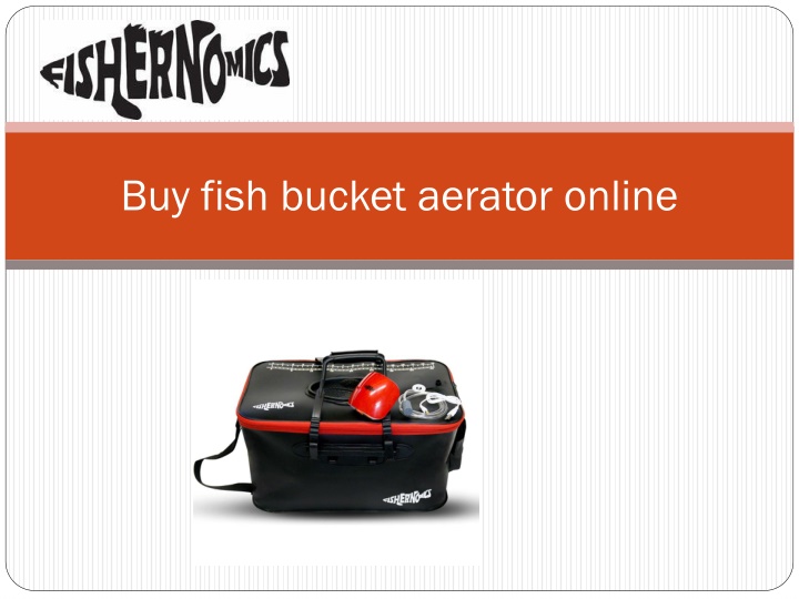 buy fish bucket aerator online