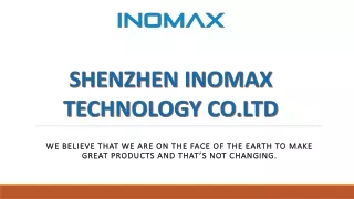 Solar Pumping Inverter - INOMAX Technology