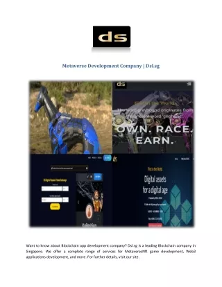 metaverse development company dsl sg