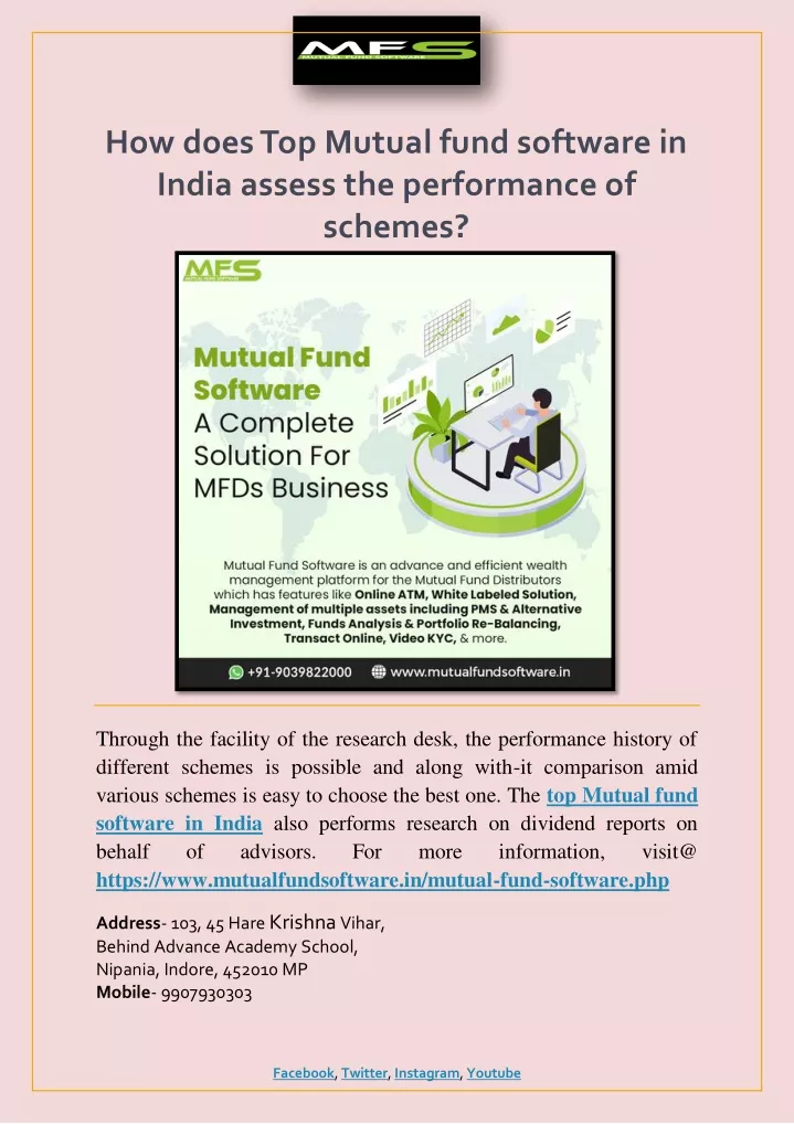 how does top mutual fund software in india assess