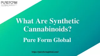 what are synthetic cannabinoids