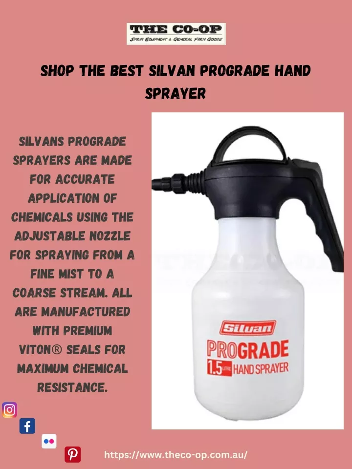 shop the best silvan prograde hand sprayer