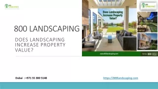 800 landscaping