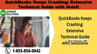 quickbooks keeps crashing extensive technical guide with soluti