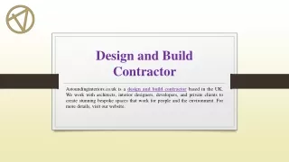 Design and Build Contractor | Astoundinginteriors.co.uk