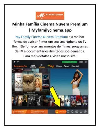 Minha Família Cinema Nuvem Premium  Myfamilycinema.app