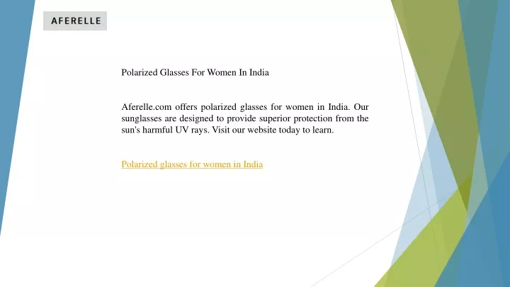 polarized glasses for women in india aferelle