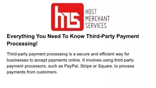 everything you need to know third party payment