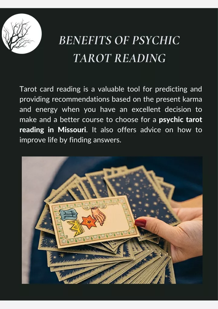 benefits of psychic tarot reading tarot card
