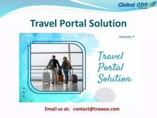 travel portal solution