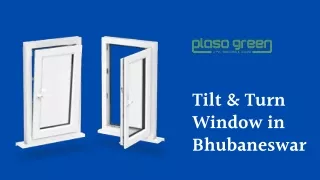 Tilt & Turn Window in Bhubaneswar