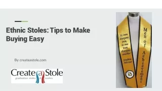 Ethnic Stoles: Tips to Make Buying Easy