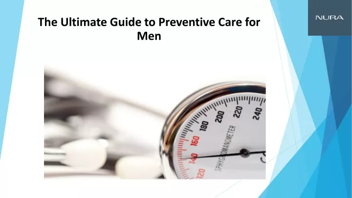 the ultimate guide to preventive care for men