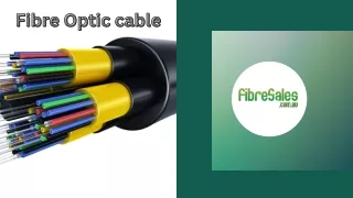 Fibre optic cable - Fibresales