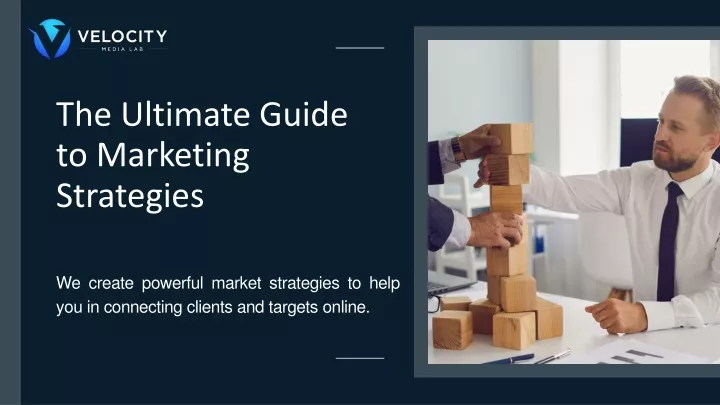 the ultimate guide to marketing strategies