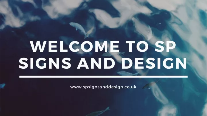 welcome to sp signs and design