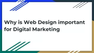 Why is Web Design important for Digital Marketing