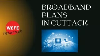 Broadband Plans in Cuttack