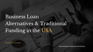 Funding Alternatives for Business in the USA
