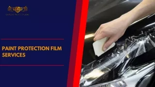 Get the Best Paint protection film Services for Your Car