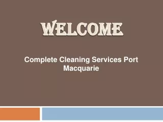 welcome
