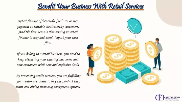 benefit your business with retail services