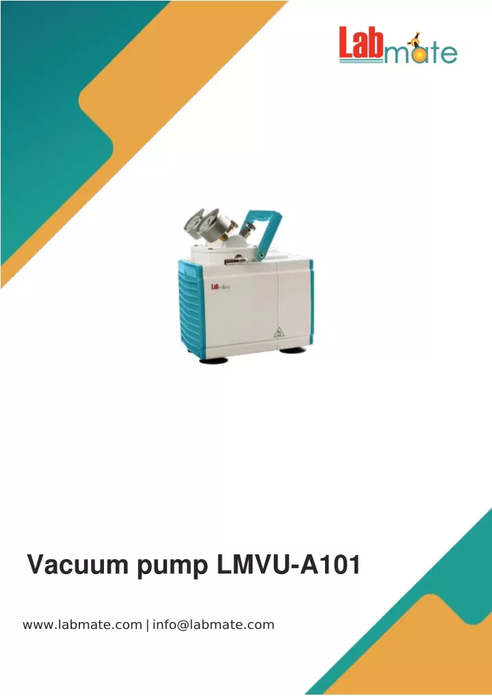 vacuum pump lmvu a101