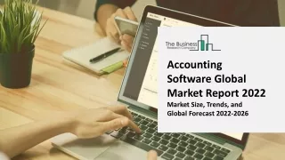 accounting software global market report 2022