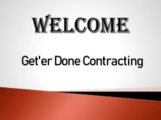 welcome