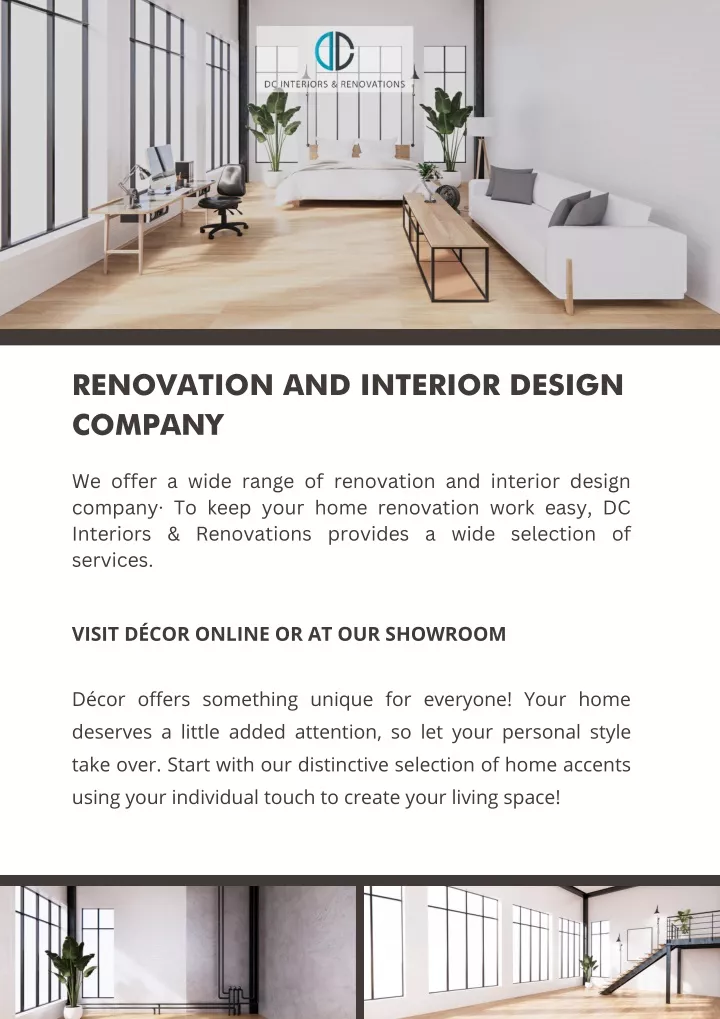 renovation and interior design company