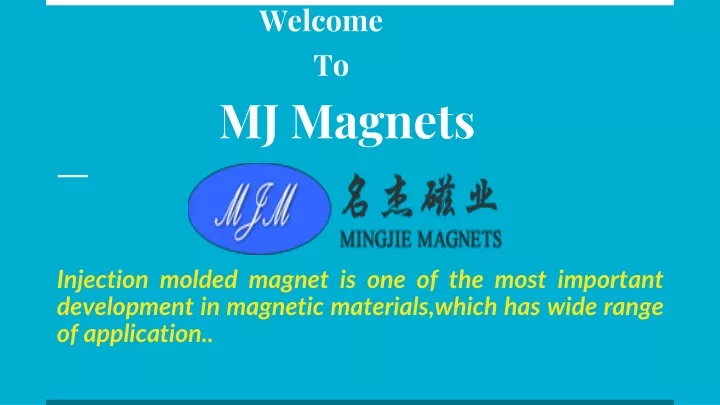 welcome to mj magnets