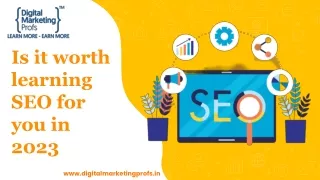 Is it worth learning SEO for you in 2023