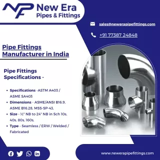 Pipe Fittings | Forged Fittings - New Era Pipes and Fittings
